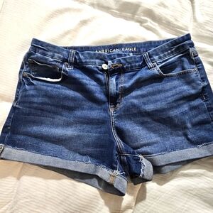 American Eagle High Wasted Curvy Shorts size 16